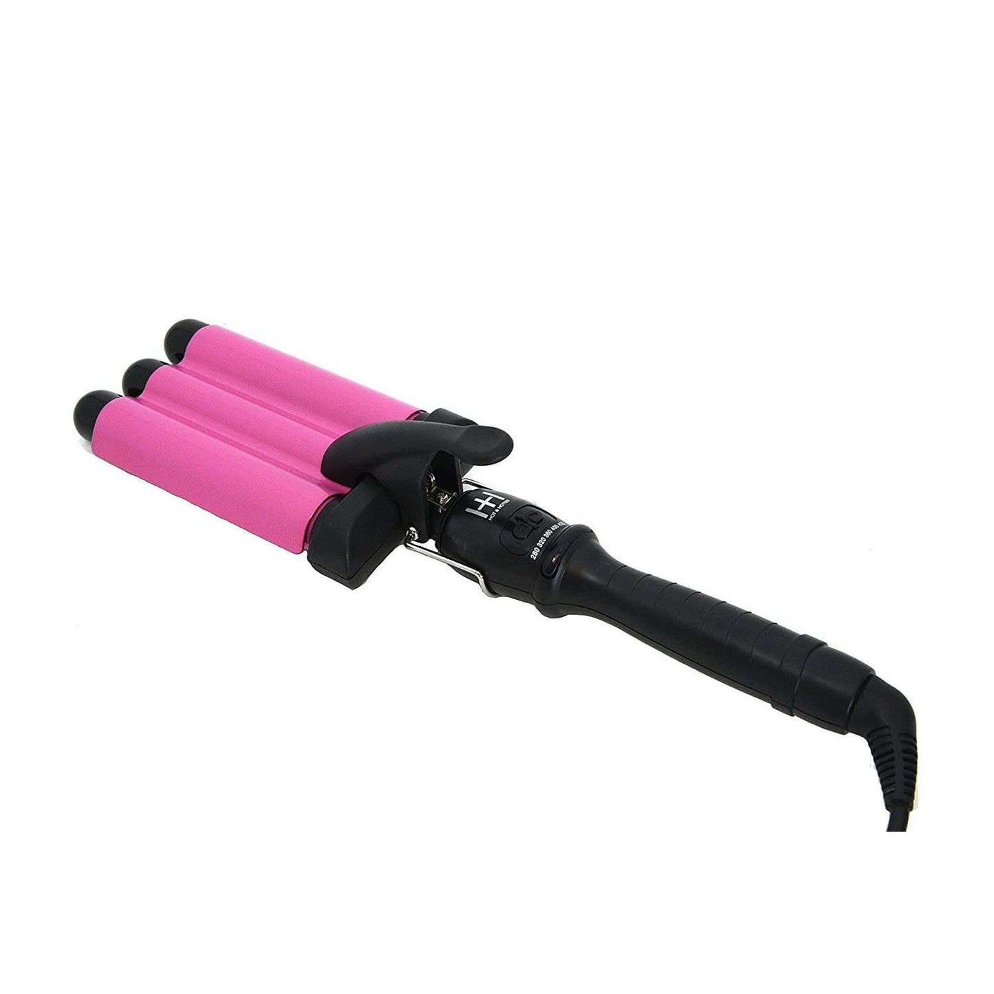Hot & Hotter 1-inch Ceramic 3-Barrel Waver Iron for Smooth Beach Waves