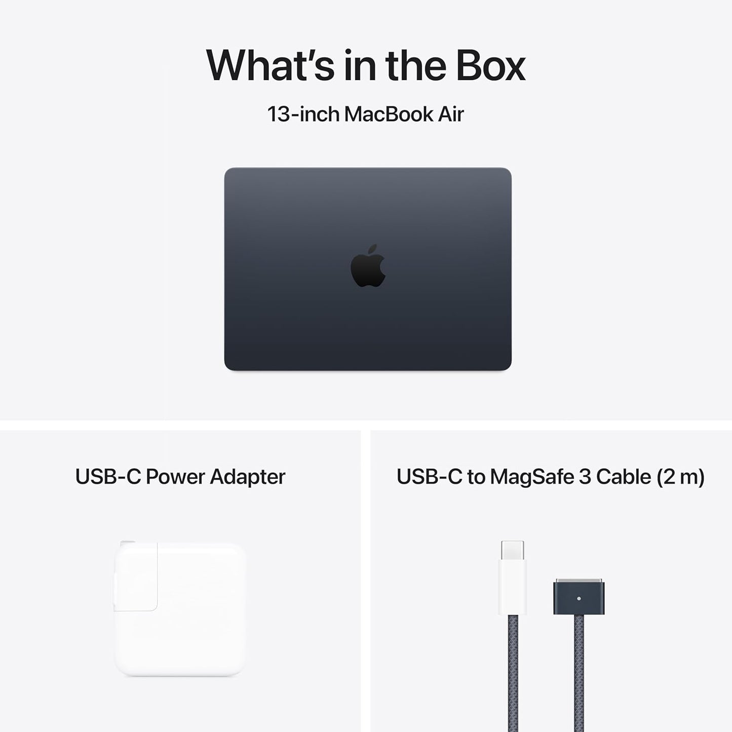 Apple 2025 MacBook Air 13-inch: M4 Chip, Liquid Retina, 16GB RAM, 256GB SSD