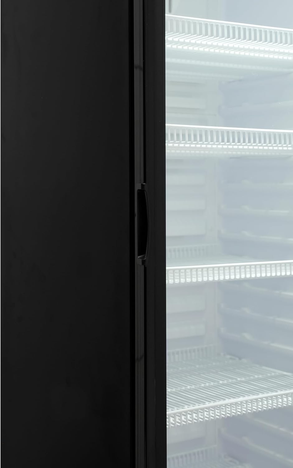 KoolMore 15 cu. ft. Commercial Glass Door Merchandiser Refrigerator LED Display