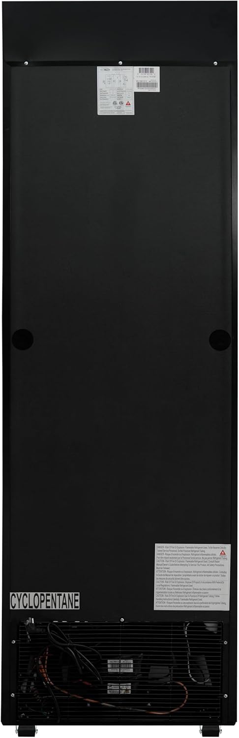 KoolMore 15 cu. ft. Commercial Glass Door Merchandiser Refrigerator LED Display
