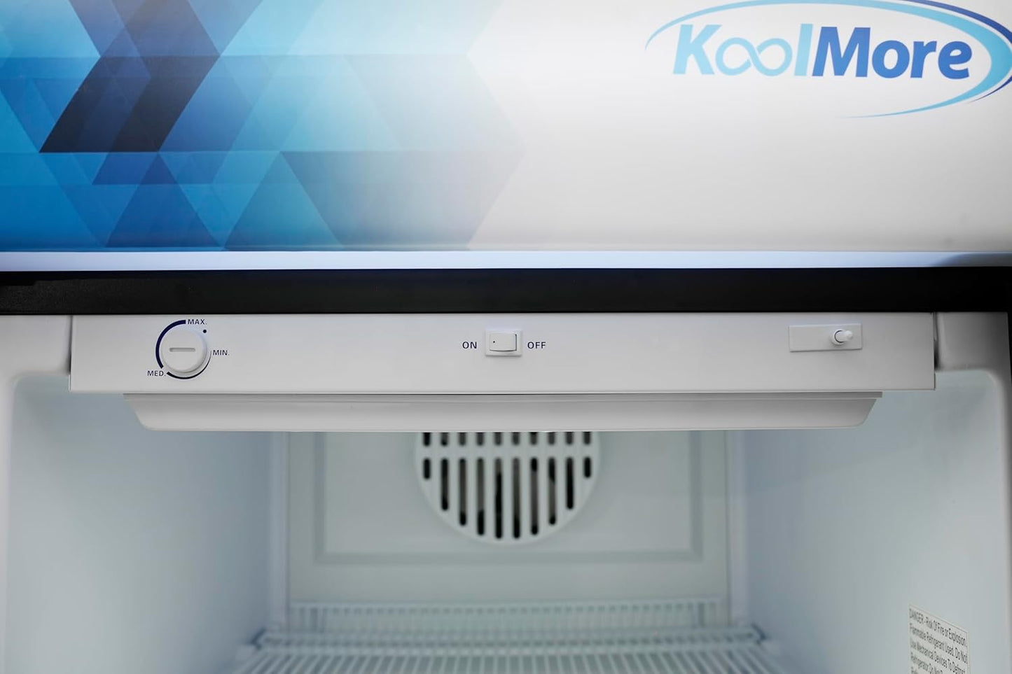 KoolMore 15 cu. ft. Commercial Glass Door Merchandiser Refrigerator LED Display