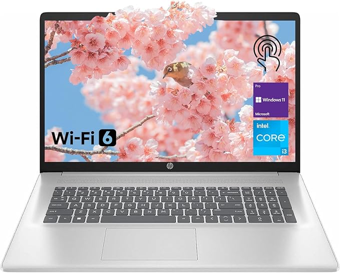 HP 17.3" HD+ Touchscreen Laptop, Intel i3, 32GB RAM, 2TB SSD