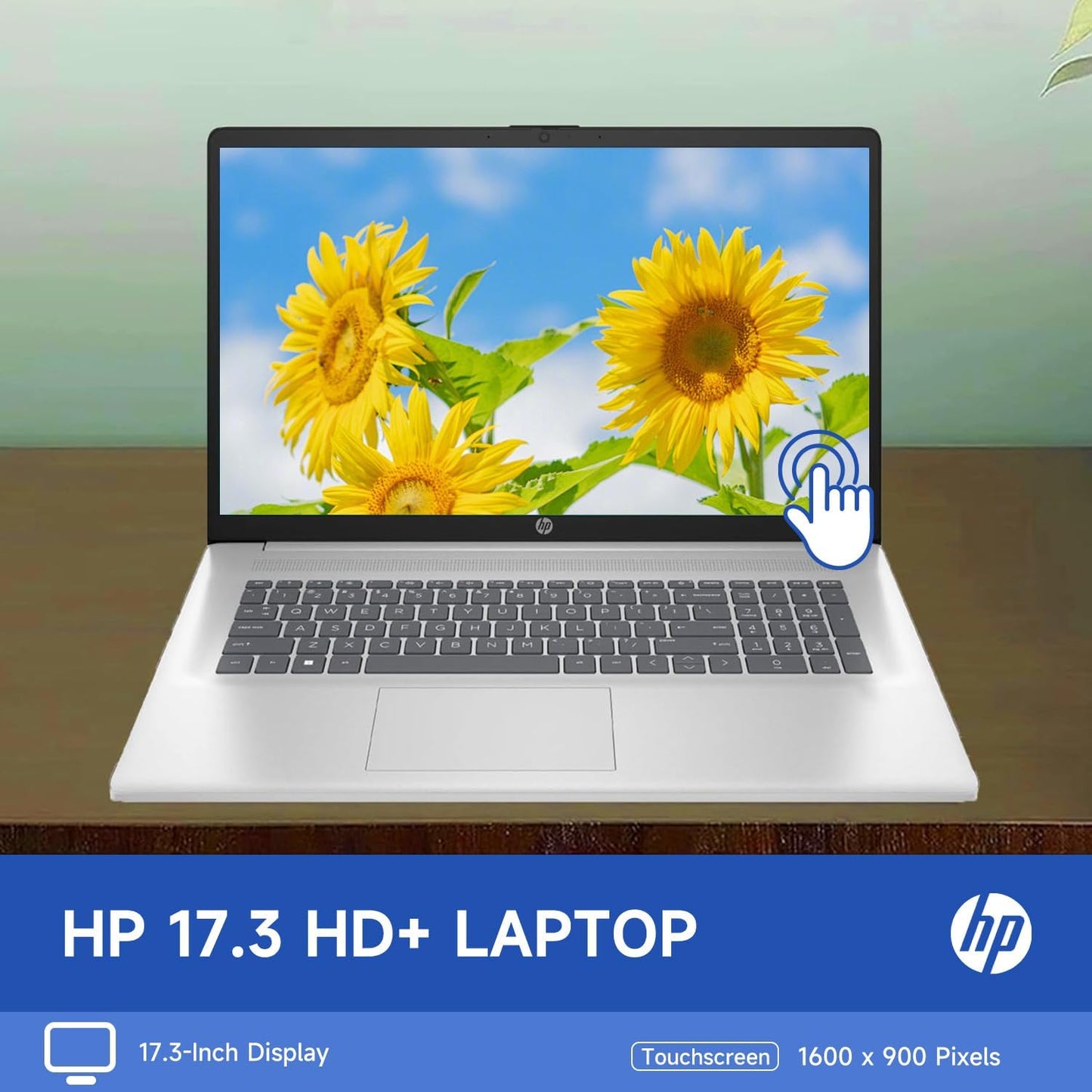 HP 17.3" HD+ Touchscreen Laptop, Intel i3, 32GB RAM, 2TB SSD