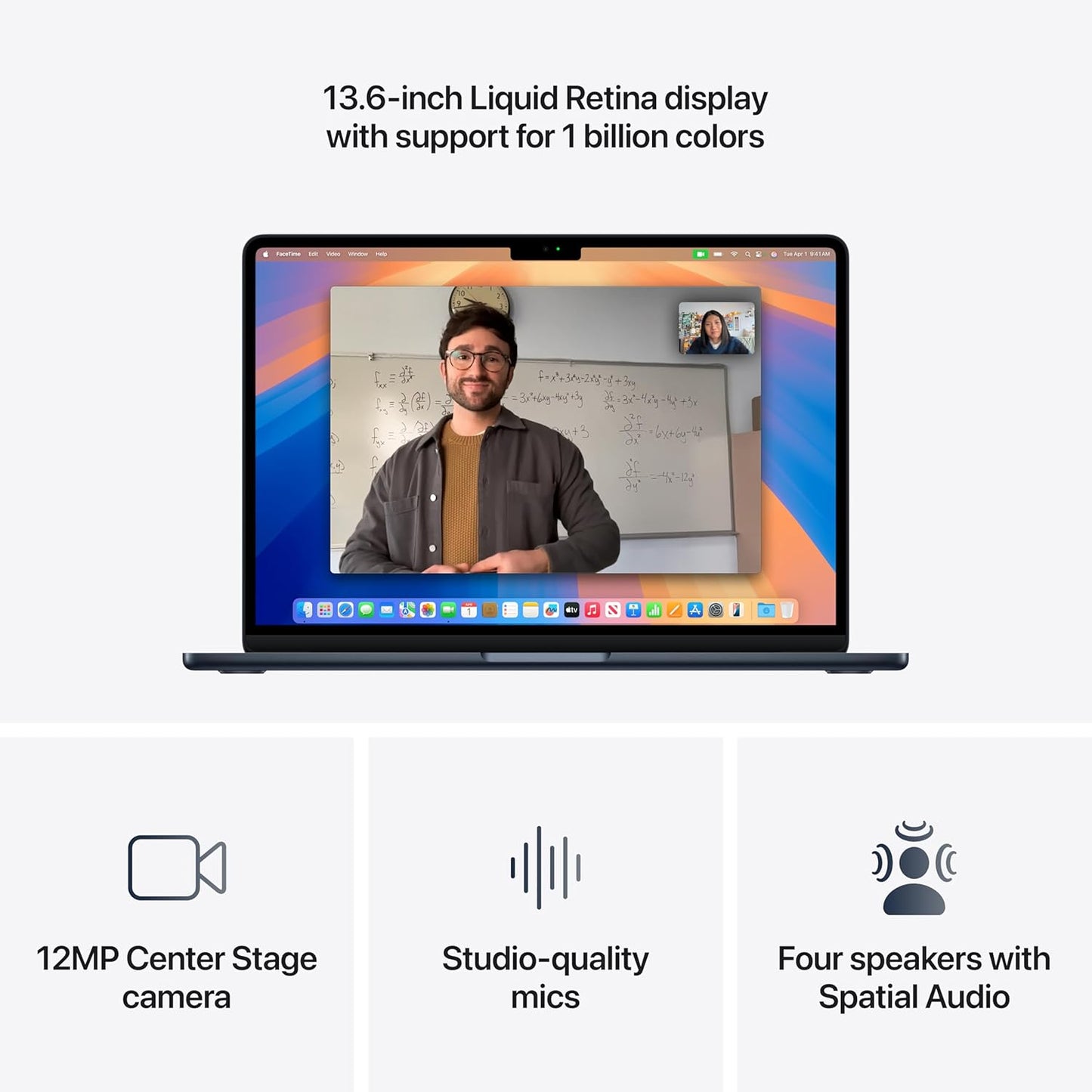 Apple 2025 MacBook Air 13-inch: M4 Chip, Liquid Retina, 16GB RAM, 256GB SSD