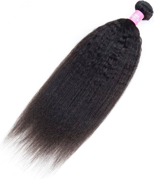 Luxurious 12A Grade Unprocessed Brazilian Afro Kinky Straight Human Hair Bundles