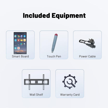 JYXOIHUB 49-inch Interactive Smart Board for Classroom & Live Streaming
