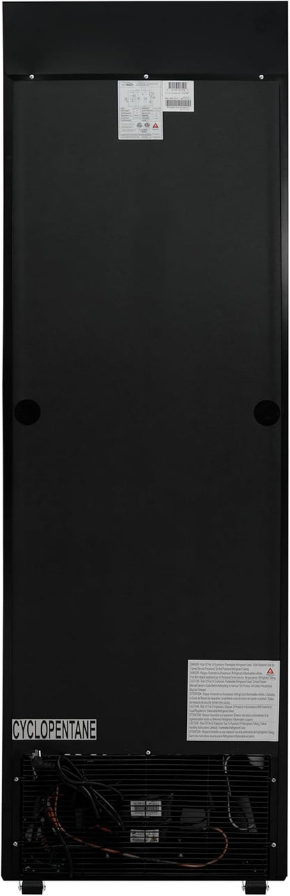 KoolMore 15 cu. ft. Commercial Glass Door Merchandiser Refrigerator LED Display