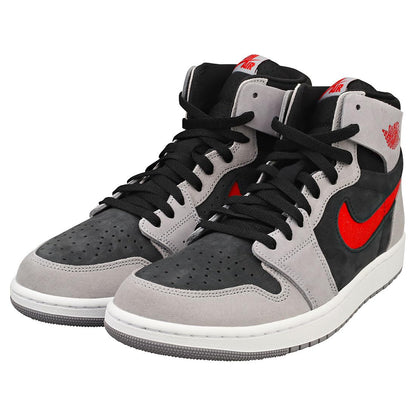Men's Jordan 1 High Zoom Air CMFT Black/Fire Red-Cement Grey DV1307-060 8.5