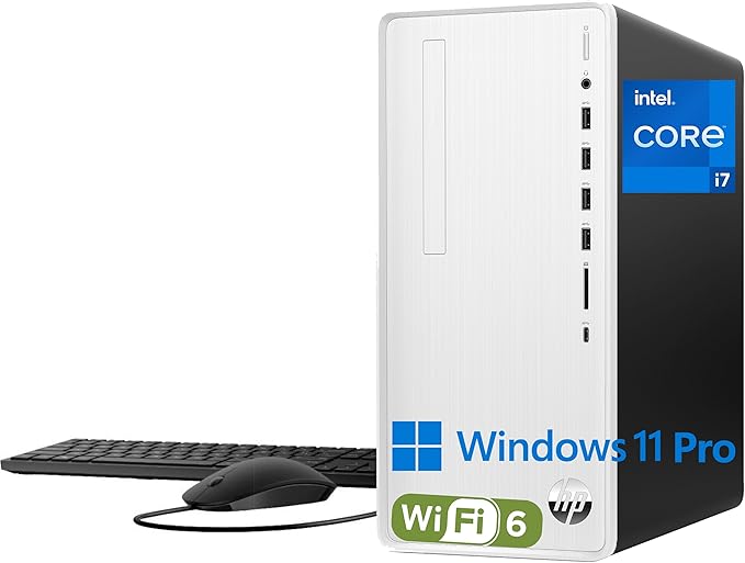 HP Pavilion i7 Desktop PC: 32GB RAM, 1TB SSD, Win 11 Pro
