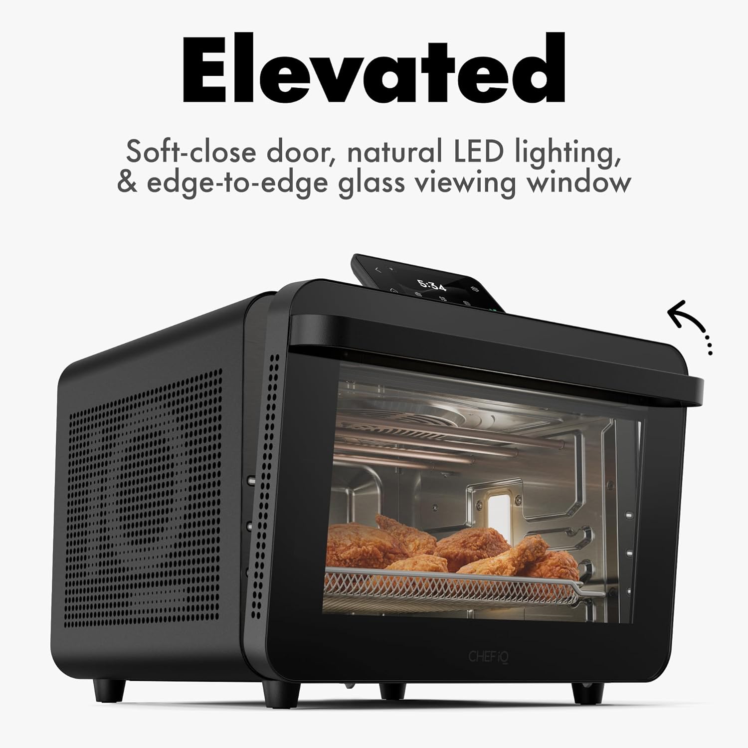 CHEF iQ Smart MiniOven: 11-in-1 Countertop Convection Air Fryer Toaster Oven