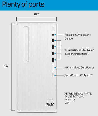 HP Pavilion i7 Desktop PC: 32GB RAM, 1TB SSD, Win 11 Pro