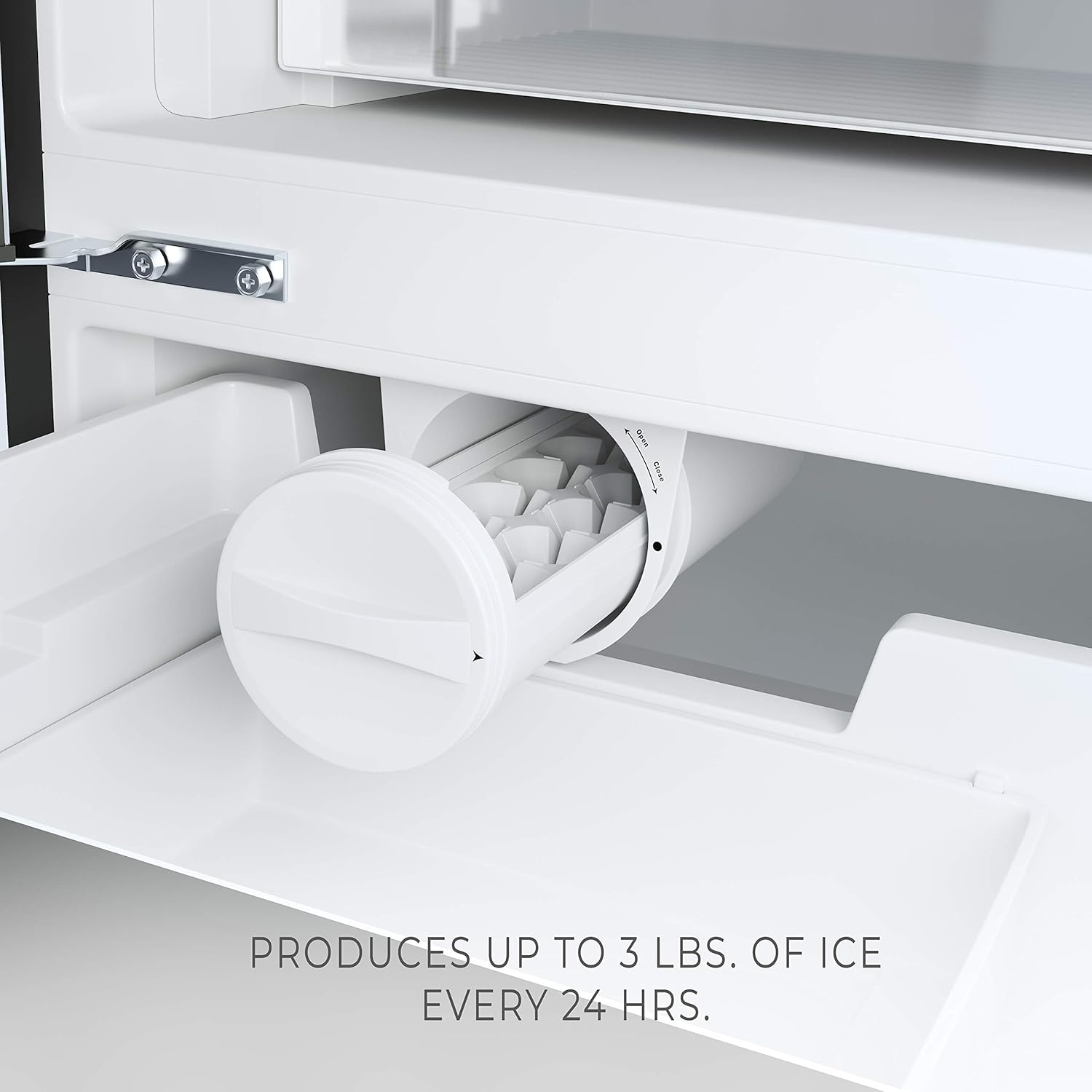 KoolMore RS-FR22 22.5 cu. ft. Stainless Steel French Door Refrigerator with Ice Maker
