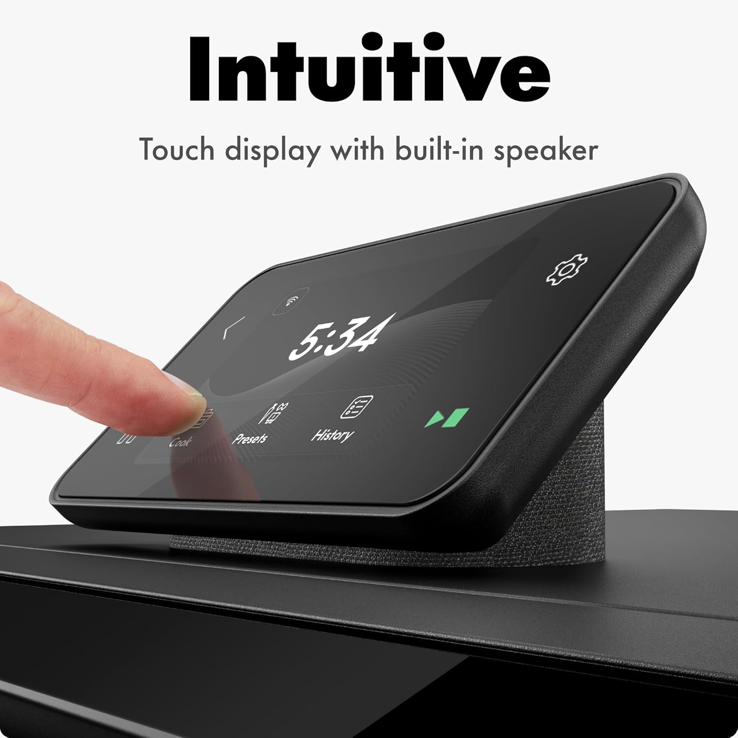 CHEF iQ Smart MiniOven: 11-in-1 Countertop Convection Air Fryer Toaster Oven