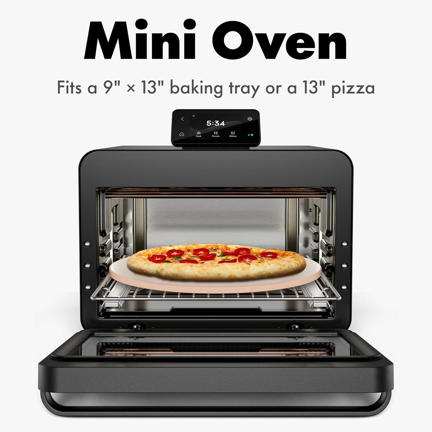 CHEF iQ Smart MiniOven: 11-in-1 Countertop Convection Air Fryer Toaster Oven