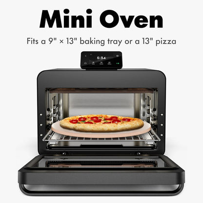 CHEF iQ Smart MiniOven: 11-in-1 Countertop Convection Air Fryer Toaster Oven