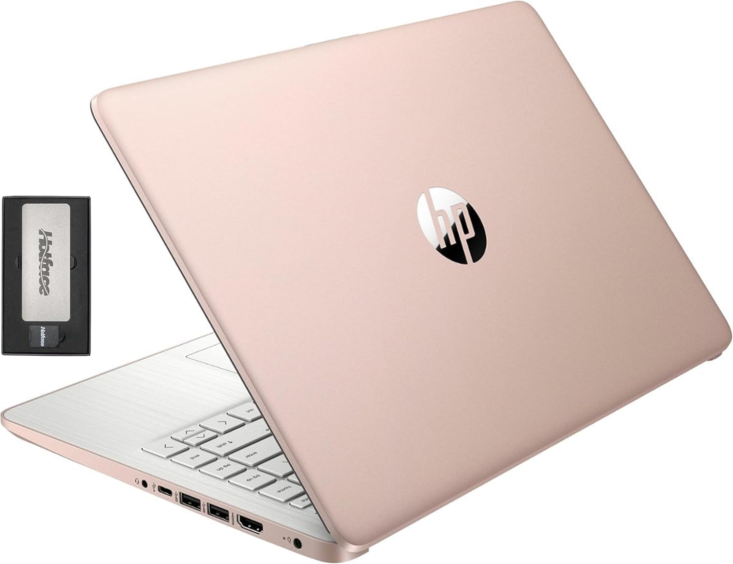 HP Stream 14" HD BrightView Laptop, Intel Celeron, 16GB RAM, 416GB Storage Gold