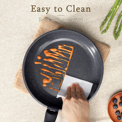 GiPP Healthy 15-Piece Ceramic Non-Stick Cookware Set with Detachable Handles