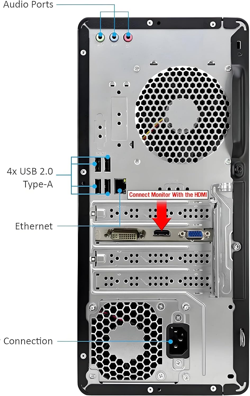 HP Pavilion i7 Desktop PC: 32GB RAM, 1TB SSD, Win 11 Pro