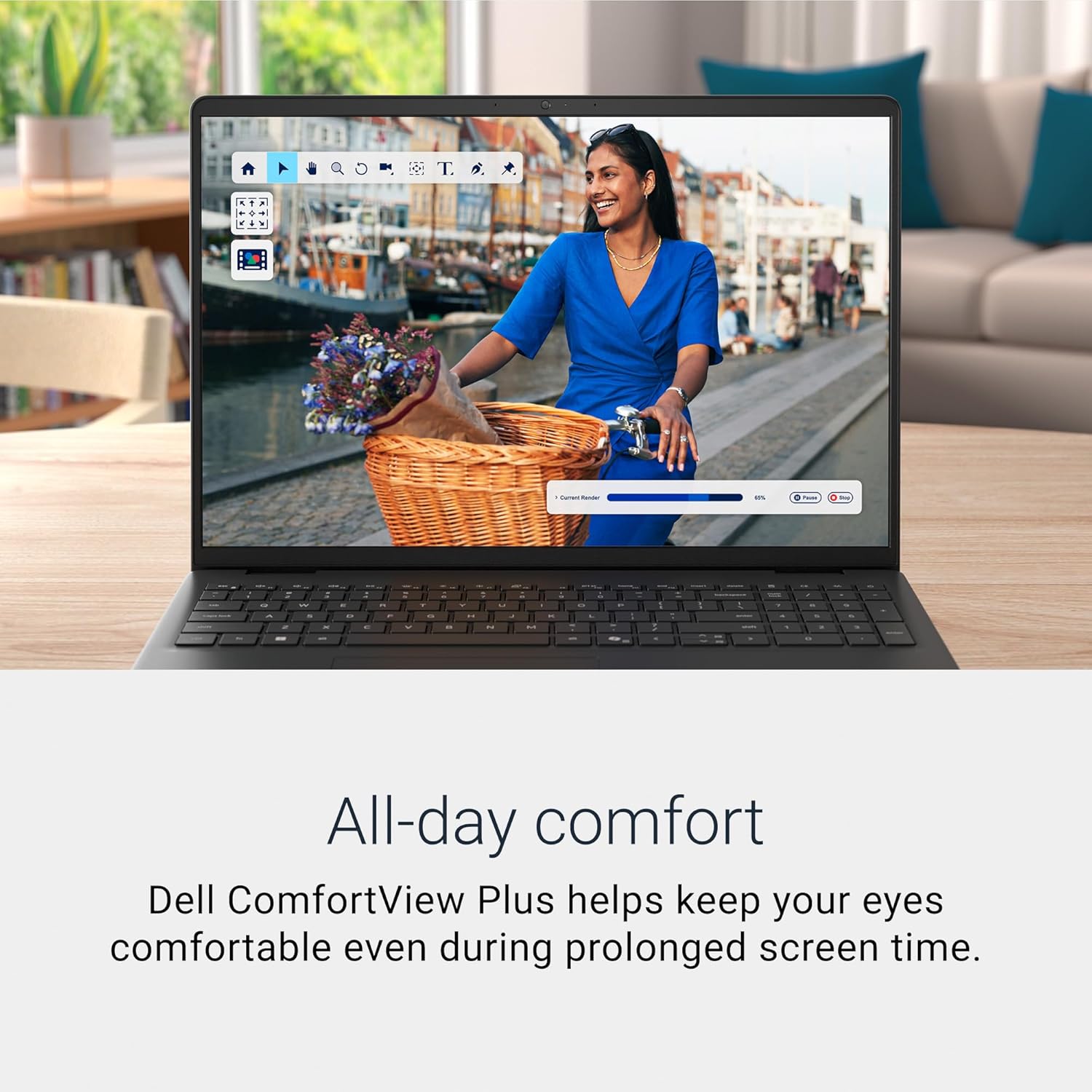 Dell 16-inch FHD+ Touchscreen Laptop: 16GB DDR5 RAM, 512GB SSD, Windows 11